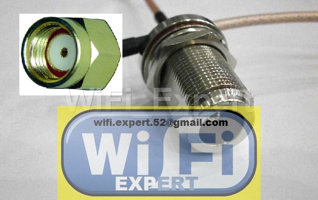 RP-SMA Maschio A N Femmina 12m Cavo Coassiale Elastico - Foto 10