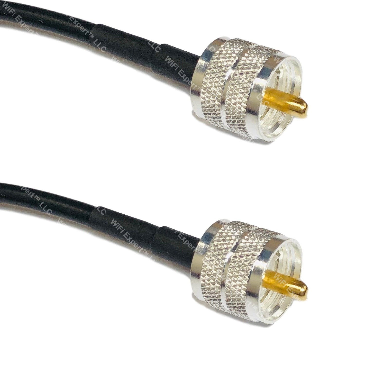 CB Radio Antenna VHF Coax Cable 50ft PL-259 Connectors