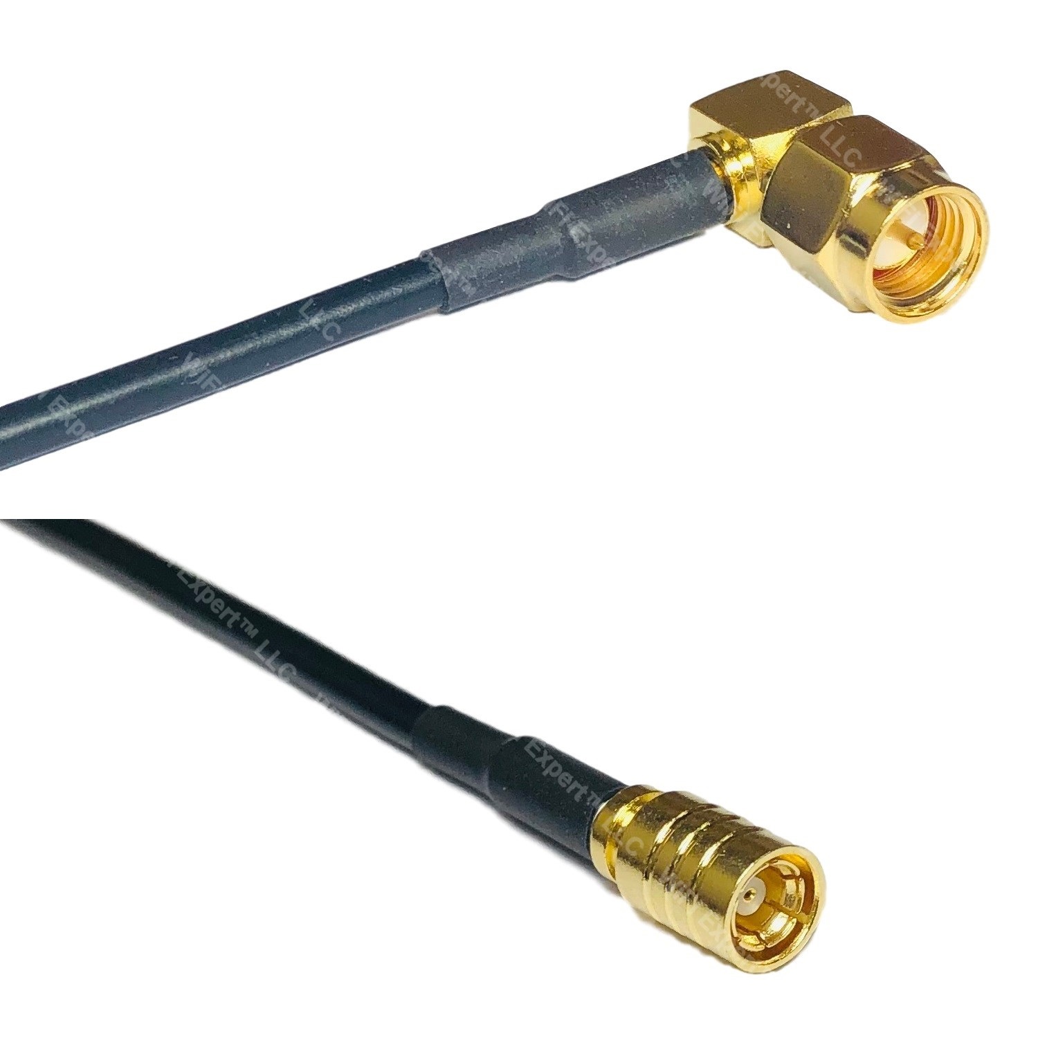 USA-CA RG174 MCX MALE to MCX FEMALE Coaxial RF Pigtail Cable 